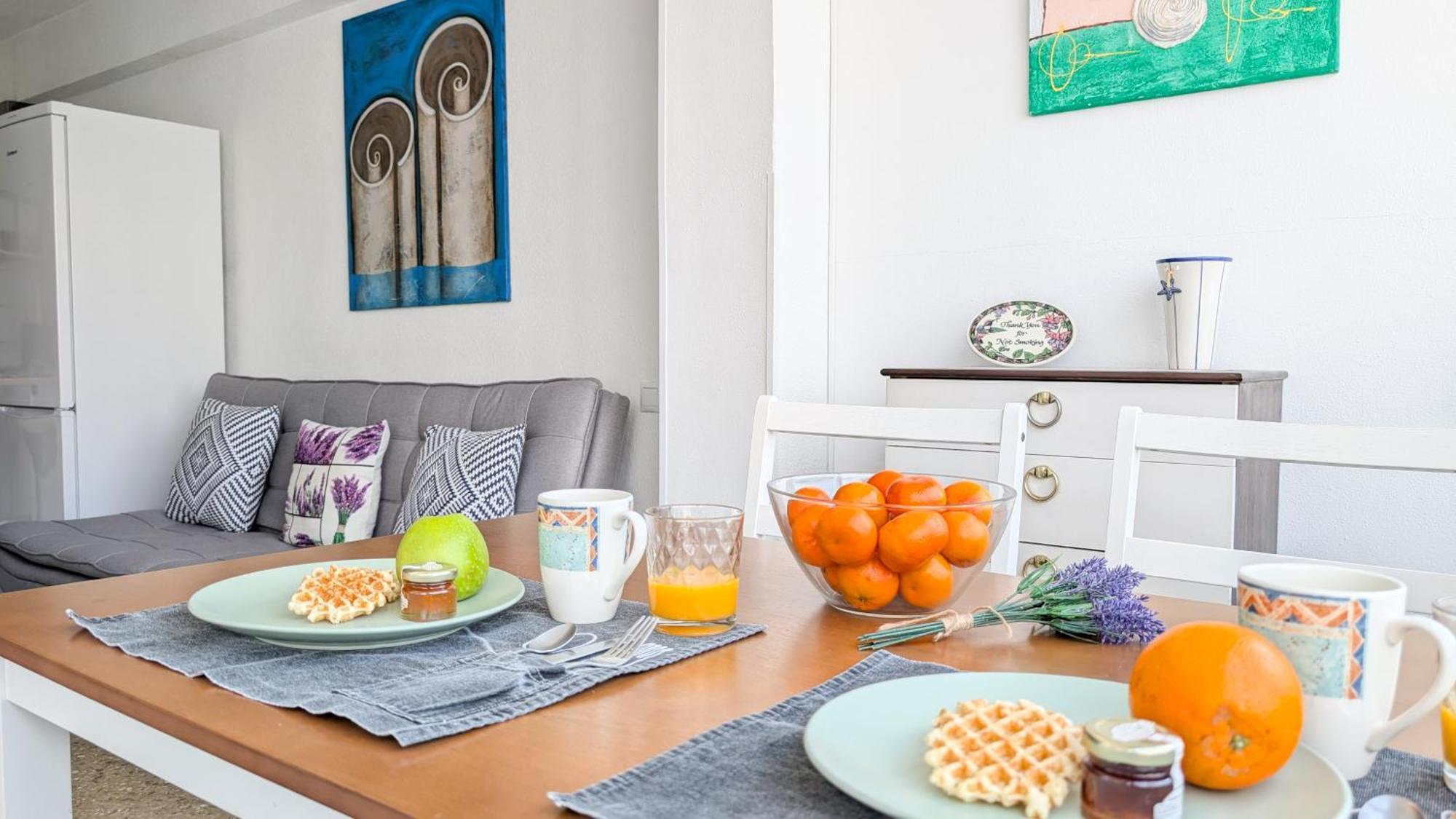 Pintor Sorolla Sea Front Apartment بينايدورم المظهر الخارجي الصورة