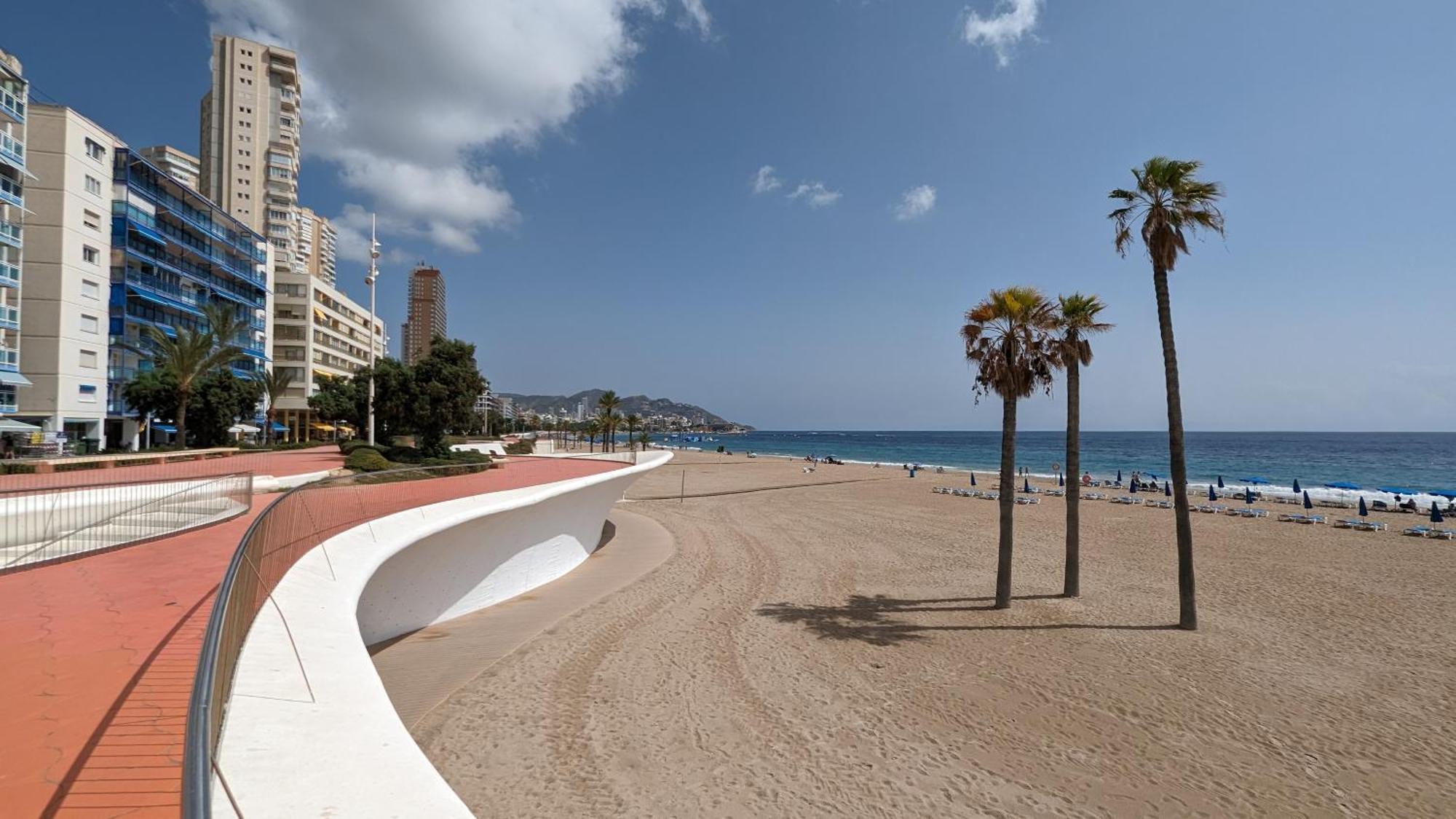 Pintor Sorolla Sea Front Apartment بينايدورم المظهر الخارجي الصورة