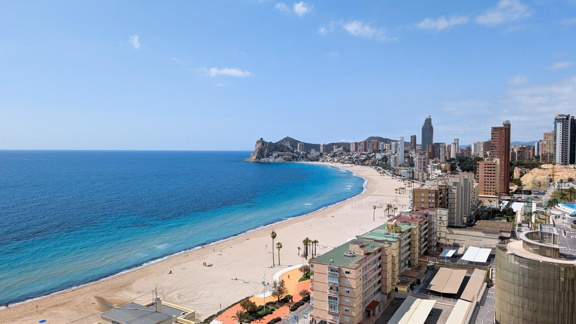 Pintor Sorolla Sea Front Apartment بينايدورم المظهر الخارجي الصورة