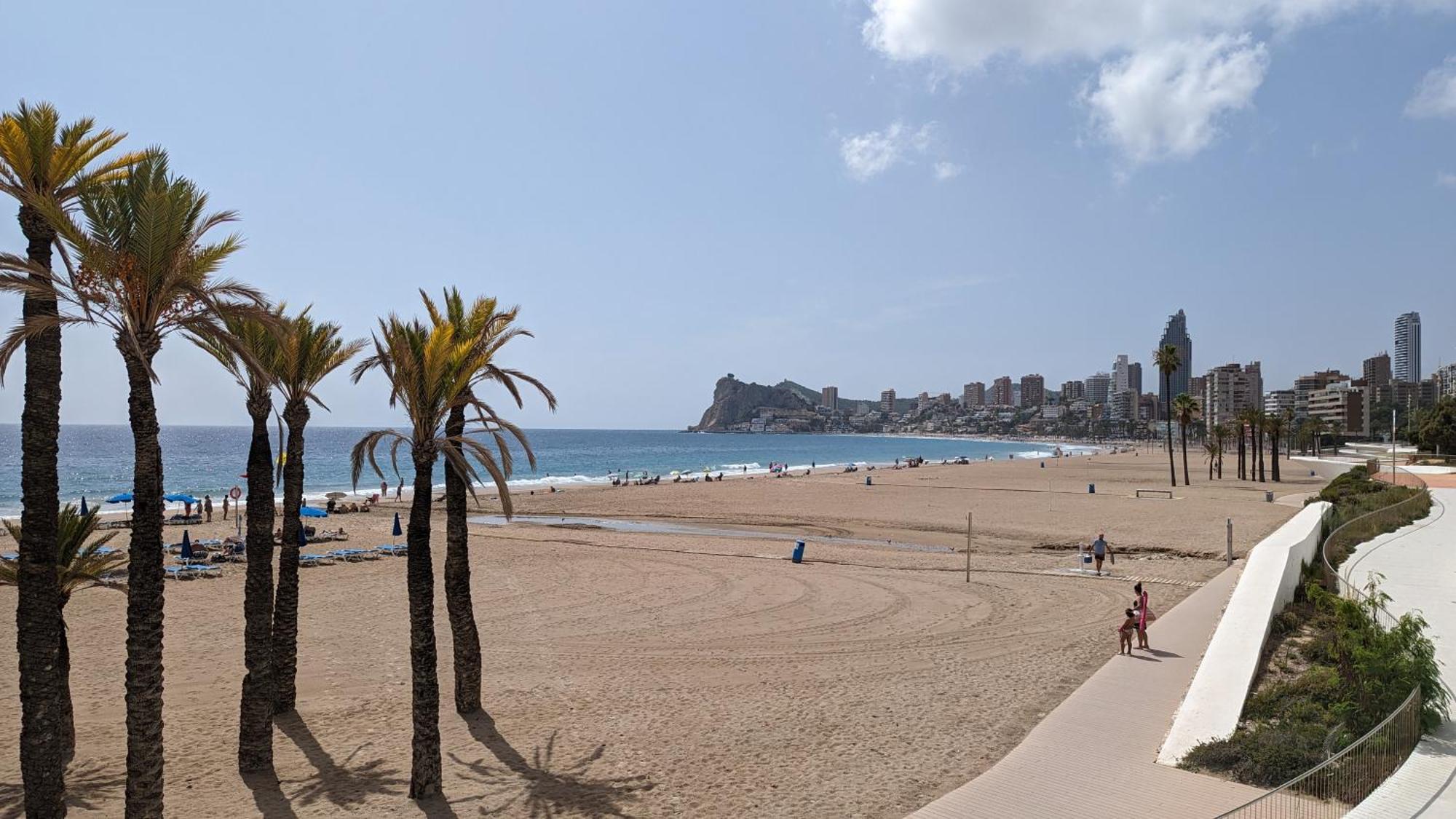 Pintor Sorolla Sea Front Apartment بينايدورم المظهر الخارجي الصورة