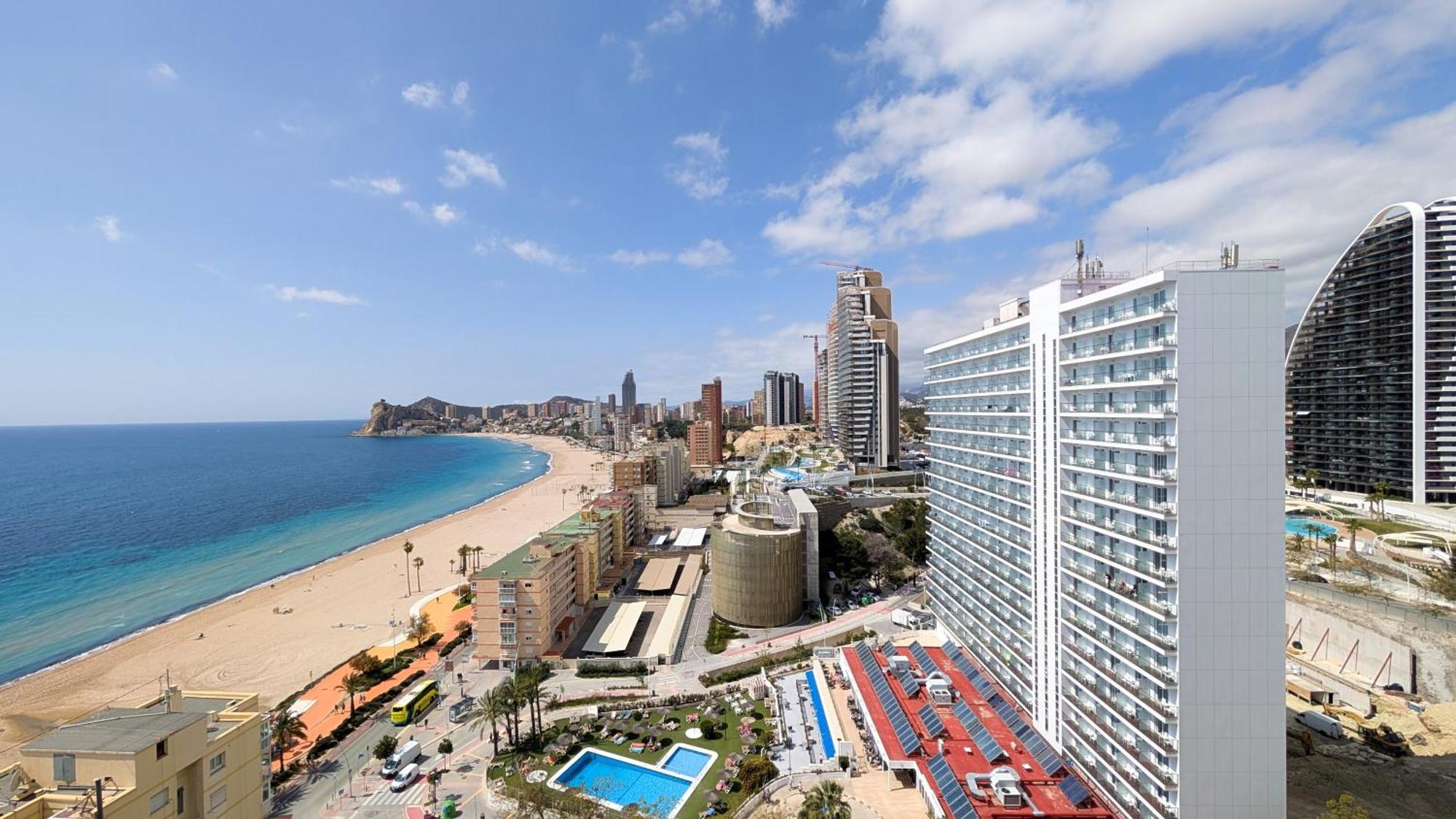 Pintor Sorolla Sea Front Apartment بينايدورم المظهر الخارجي الصورة