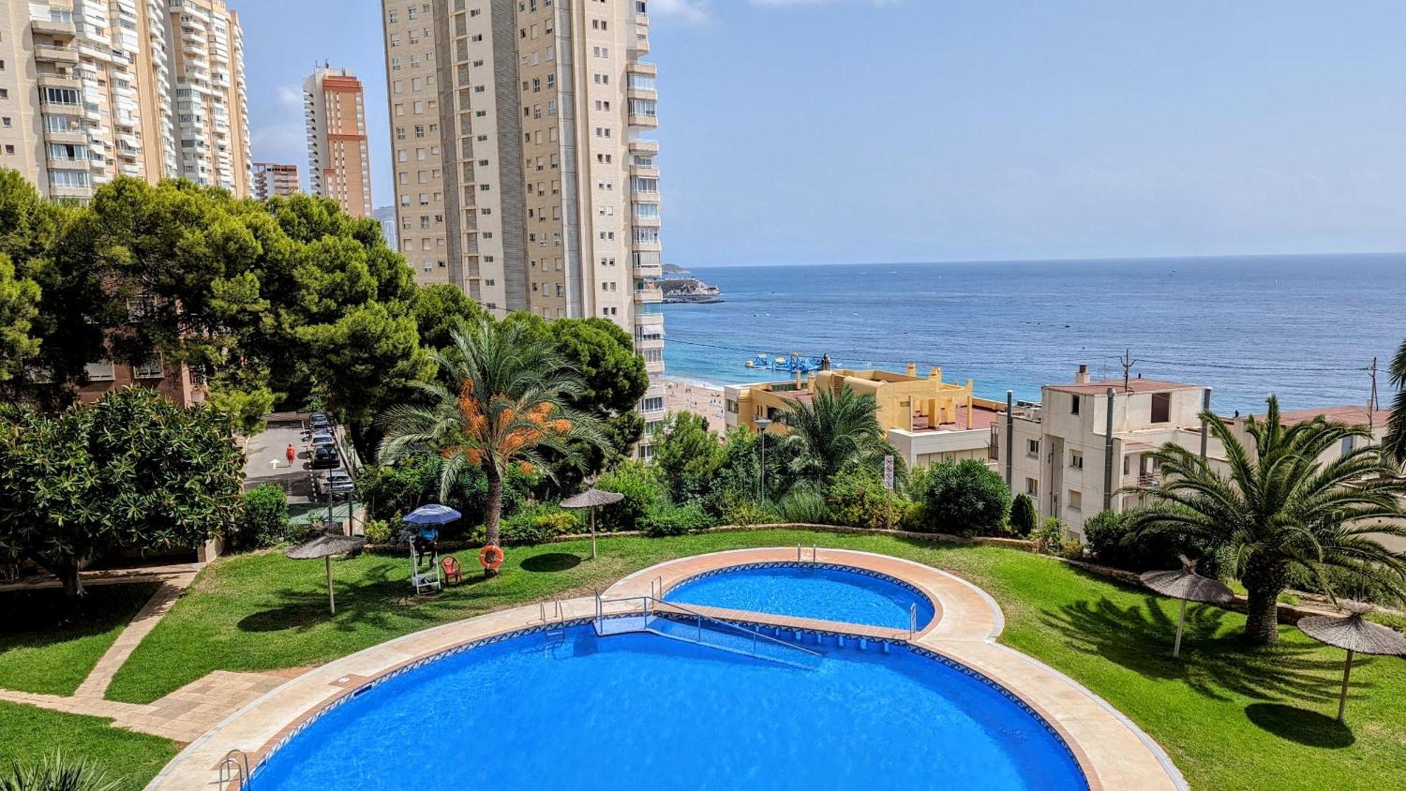Pintor Sorolla Sea Front Apartment بينايدورم المظهر الخارجي الصورة